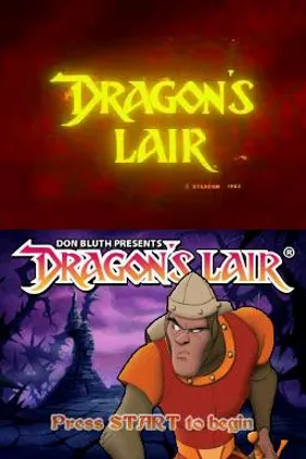 Don Bluth Presents - Dragon's Lair (USA) screen shot title